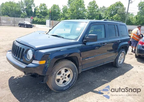 2014 Jeep Patriot Latitude z USA, uszkodzony, nr VIN 1C4NJRFB7ED713672